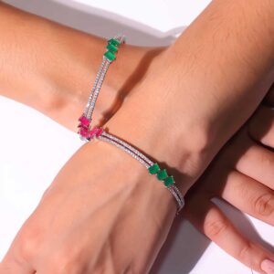 Duo Gem Sparkle bangles
