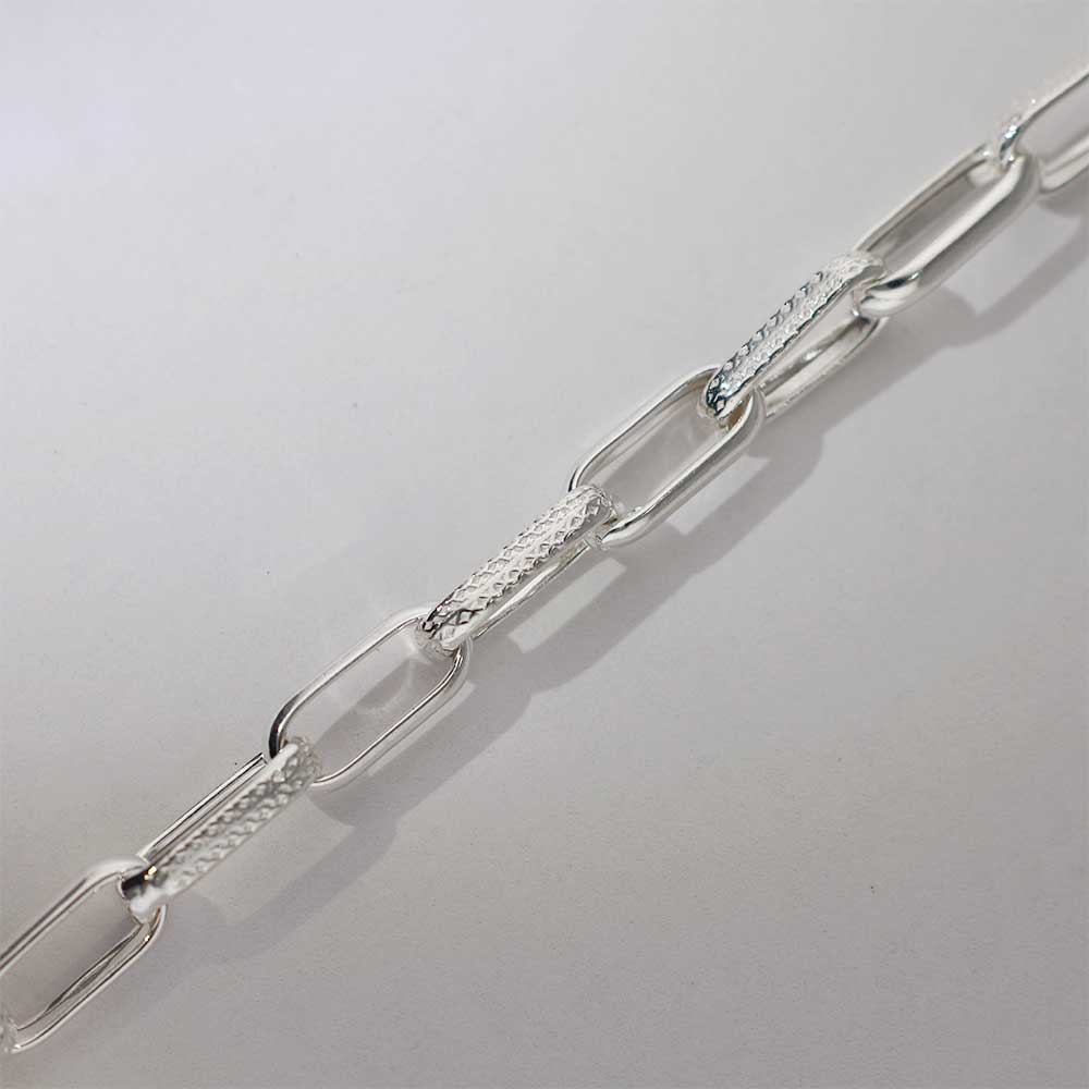 Textured Link Glow Baby Bracelet - Image 5