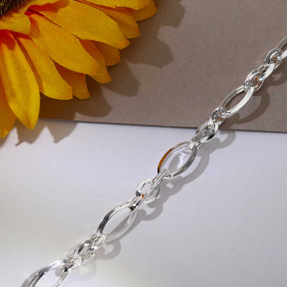 Shiny Duo Link Baby Bracelet - Image 6