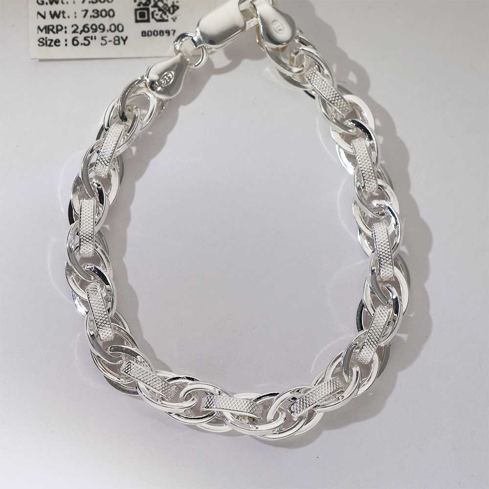 Weave Link Shine Baby Bracelet - Image 2