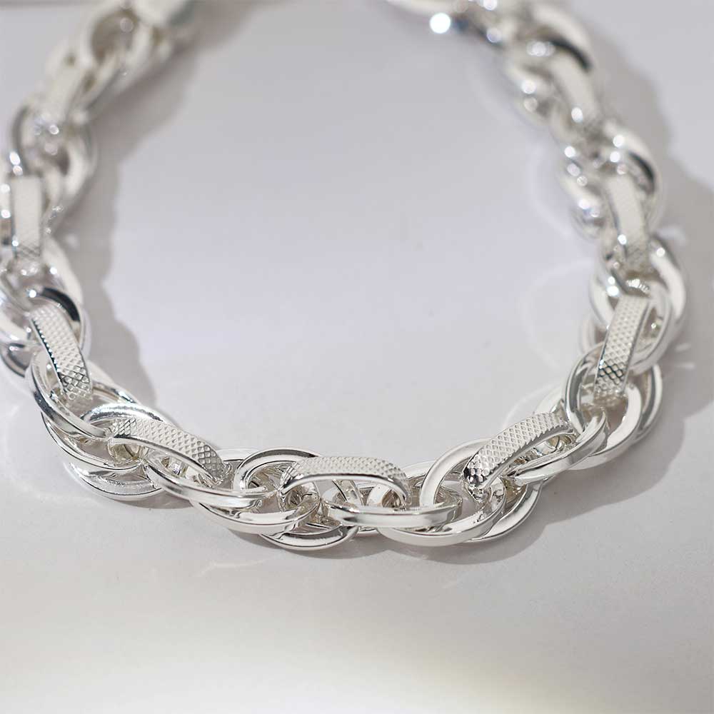 Weave Link Shine Baby Bracelet - Image 3