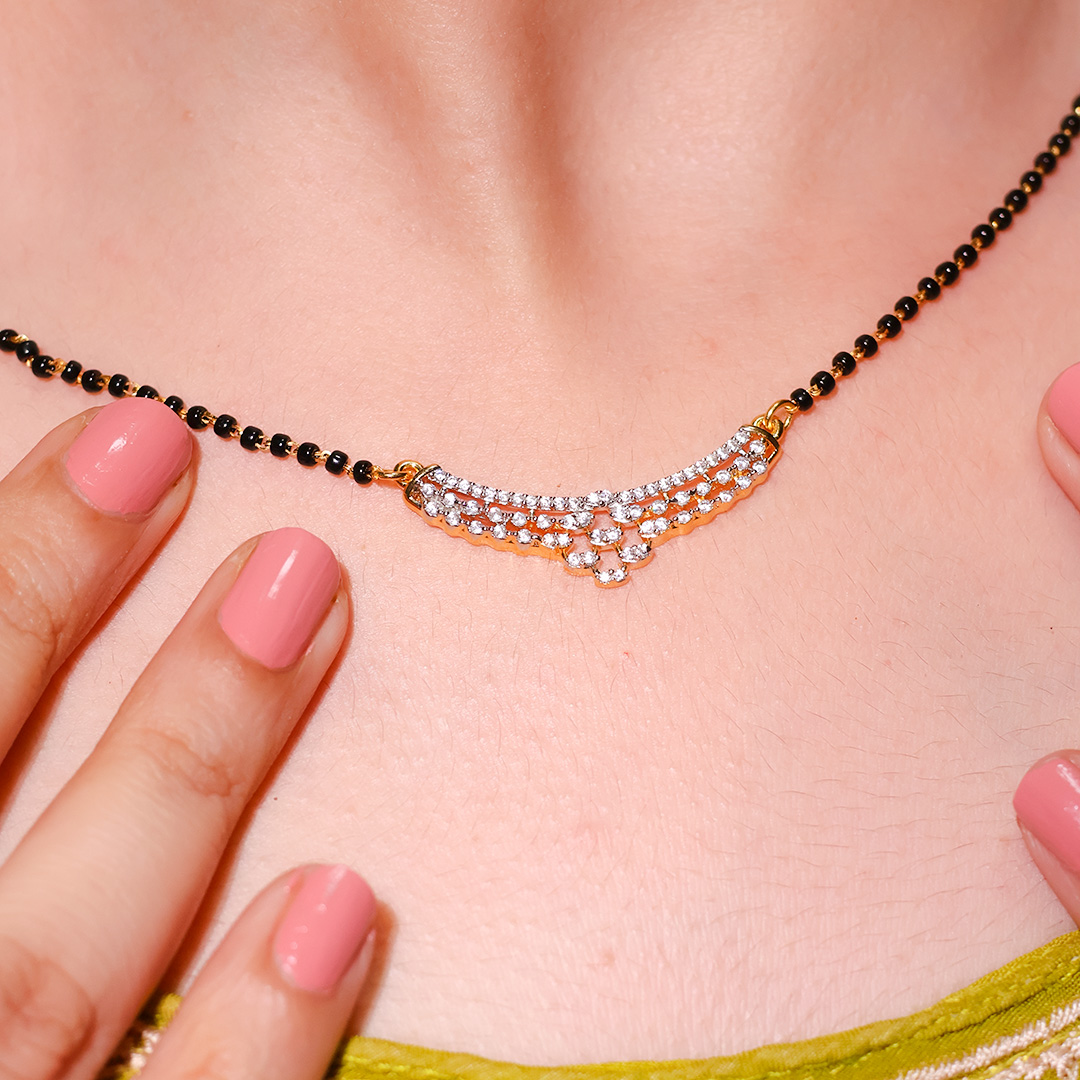 Elegant Curve Shine Mangalsutra - Image 8