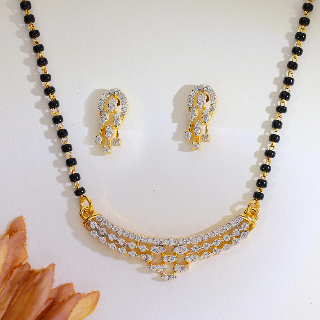 Elegant Curve Shine Mangalsutra - Image 6