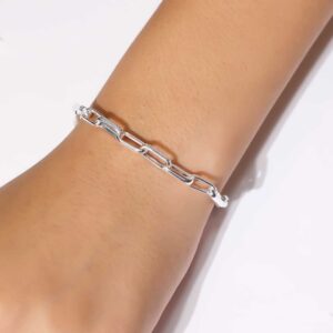 Textured Link Glow Baby Bracelet