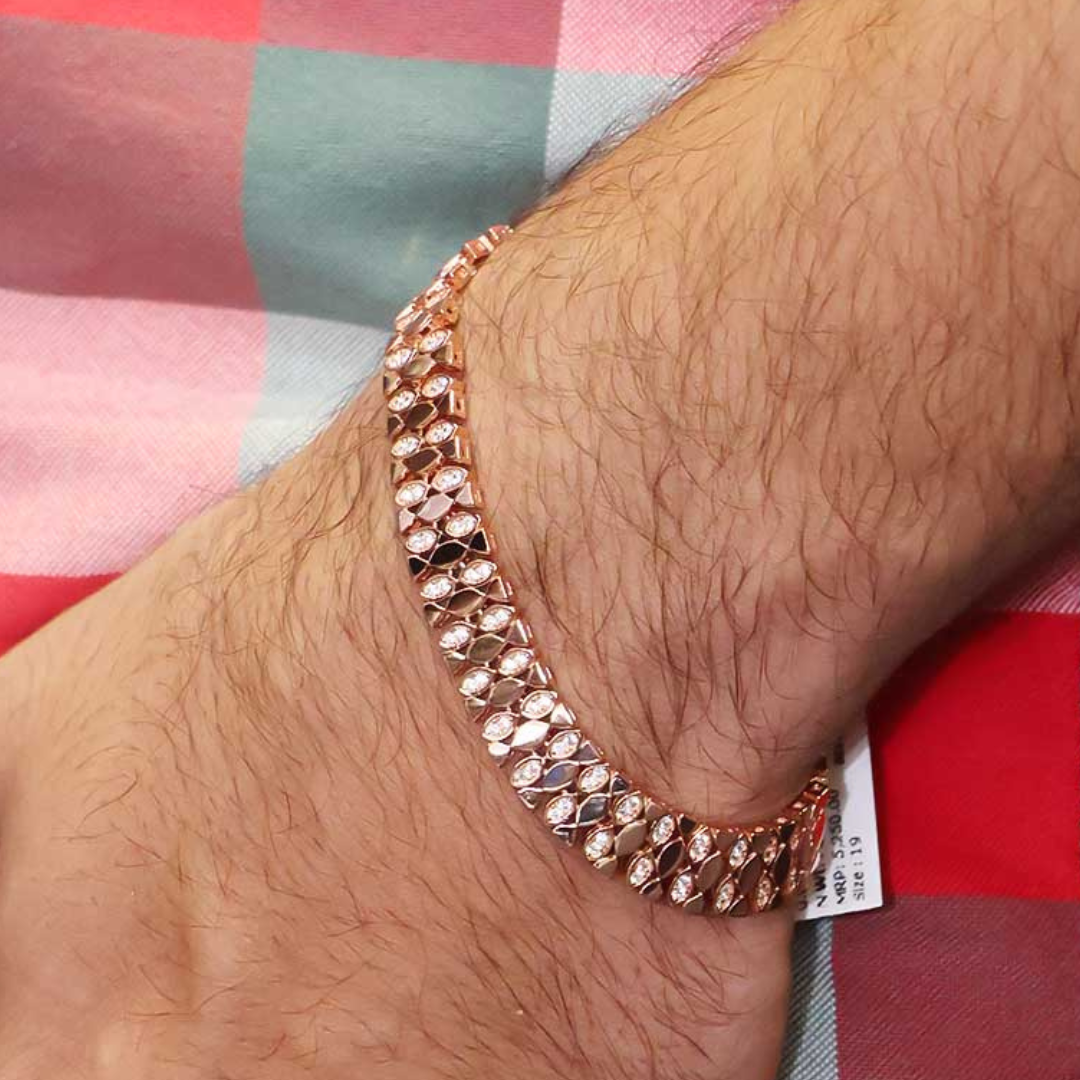 Shield Glow gents bracelet