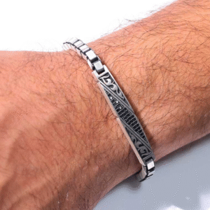 Oxidized Legacy Gents Bracelet