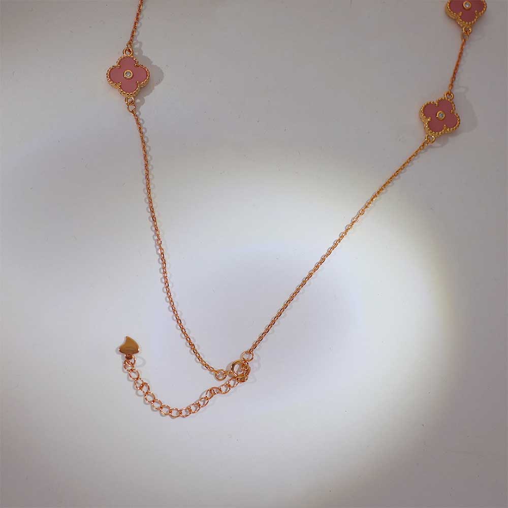 Pink Petal Station ladies chain - Image 4