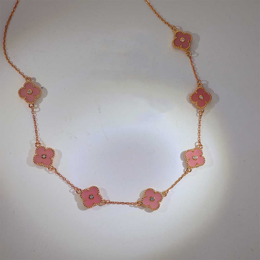 Pink Petal Station ladies chain - Image 5