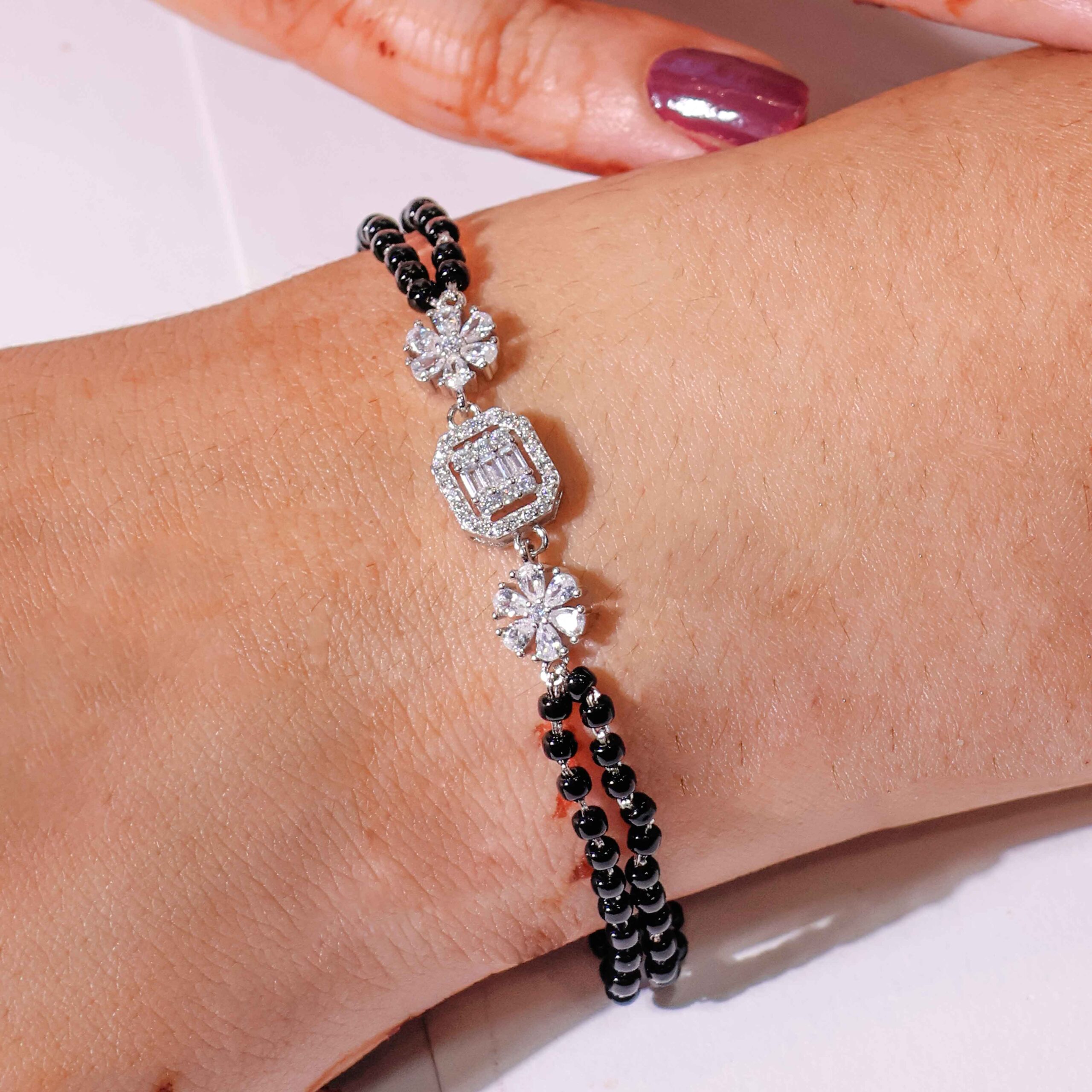 OctaBloom Mangalsutra ladies bracelet