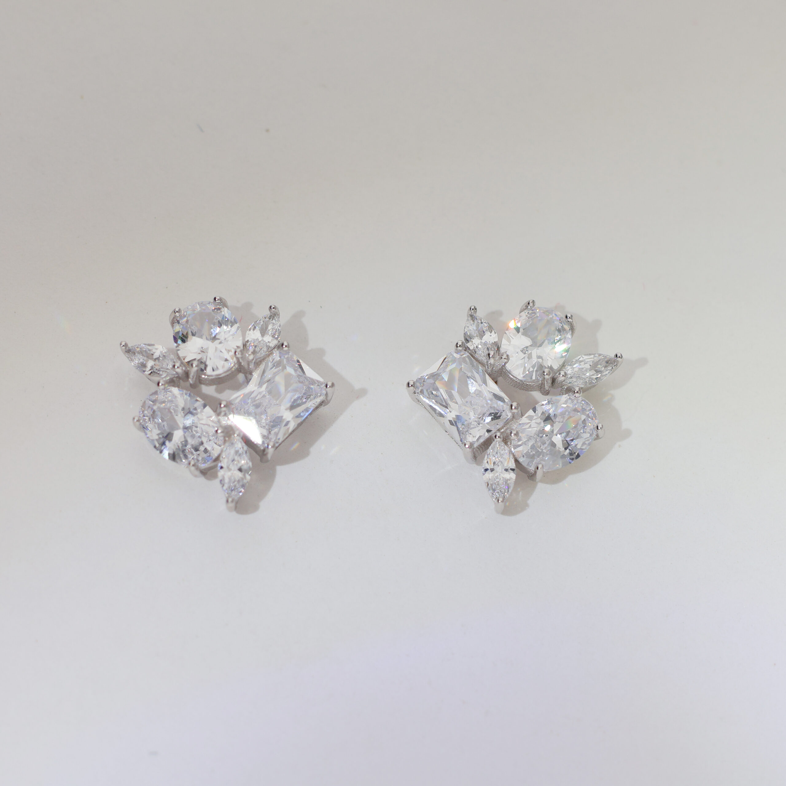 Crystal Bloom Ladies earring - Image 2