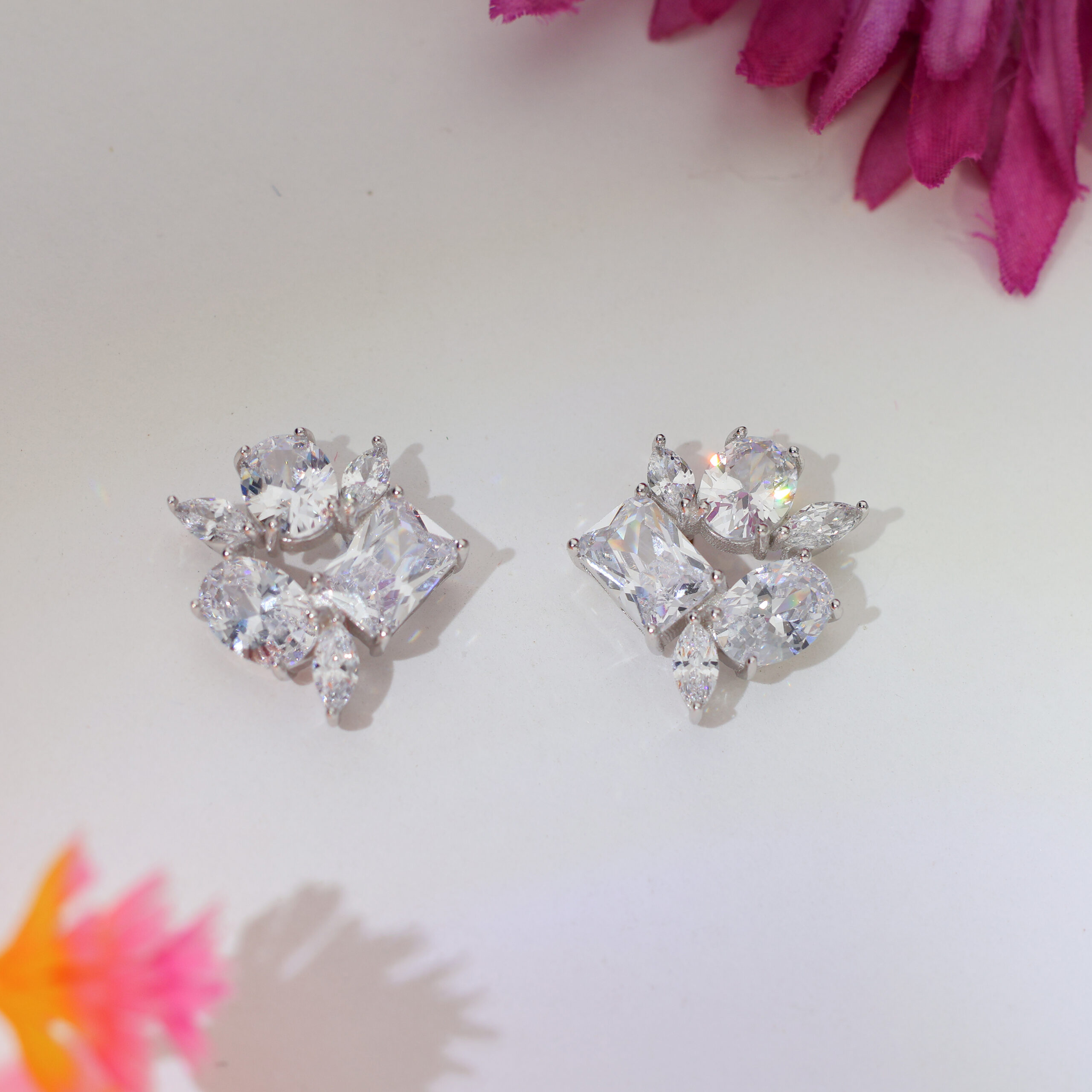 Crystal Bloom Ladies earring