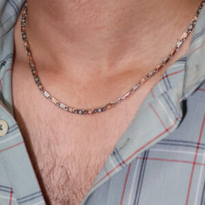 RoseSilver Prism chain