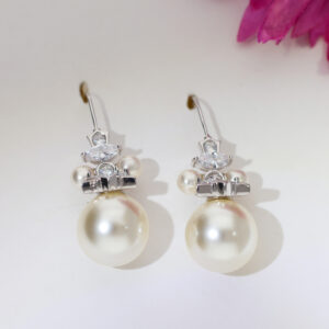 Pearl Star Drop ladies Earring