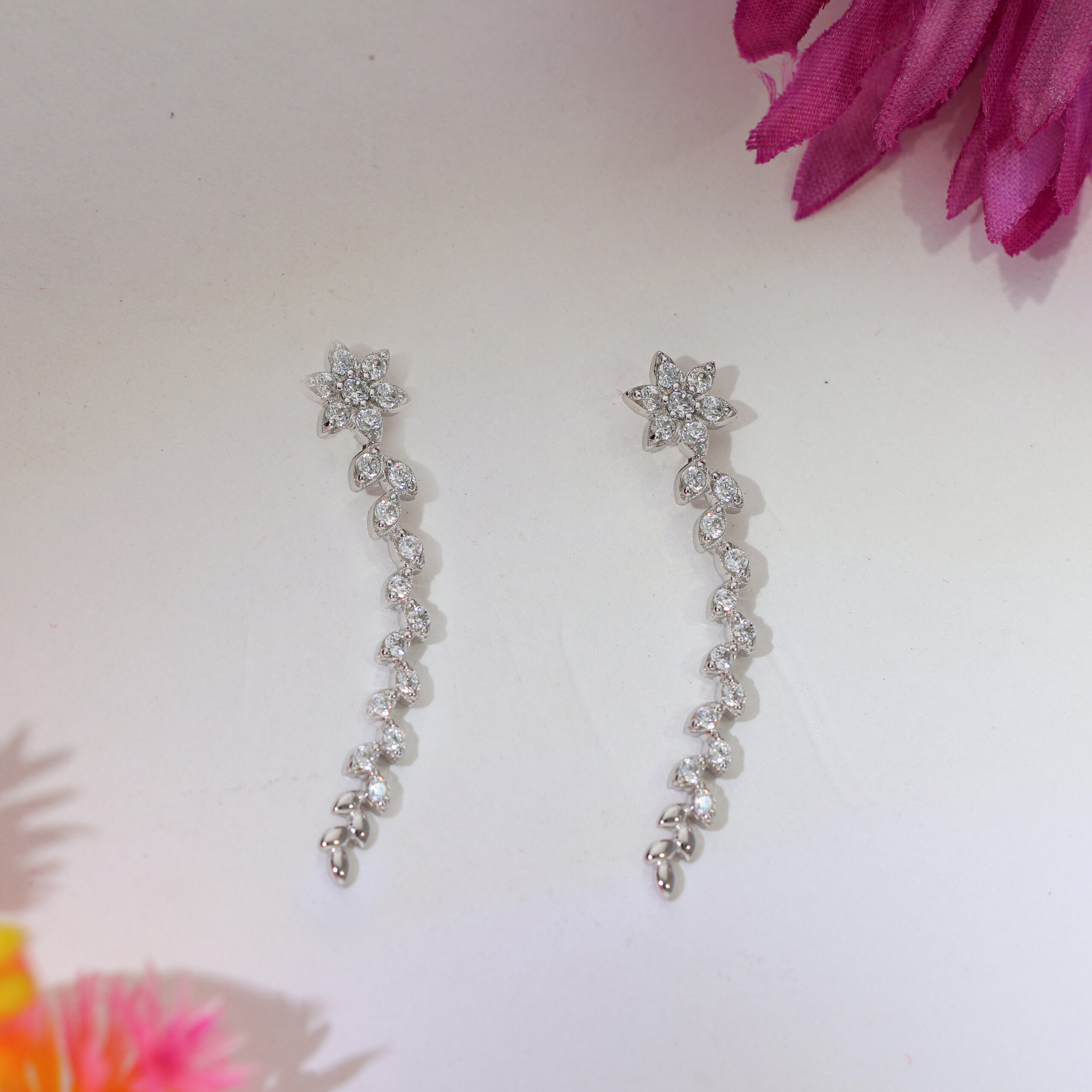 Flower Vine ladies Ear Cuffs - Image 4