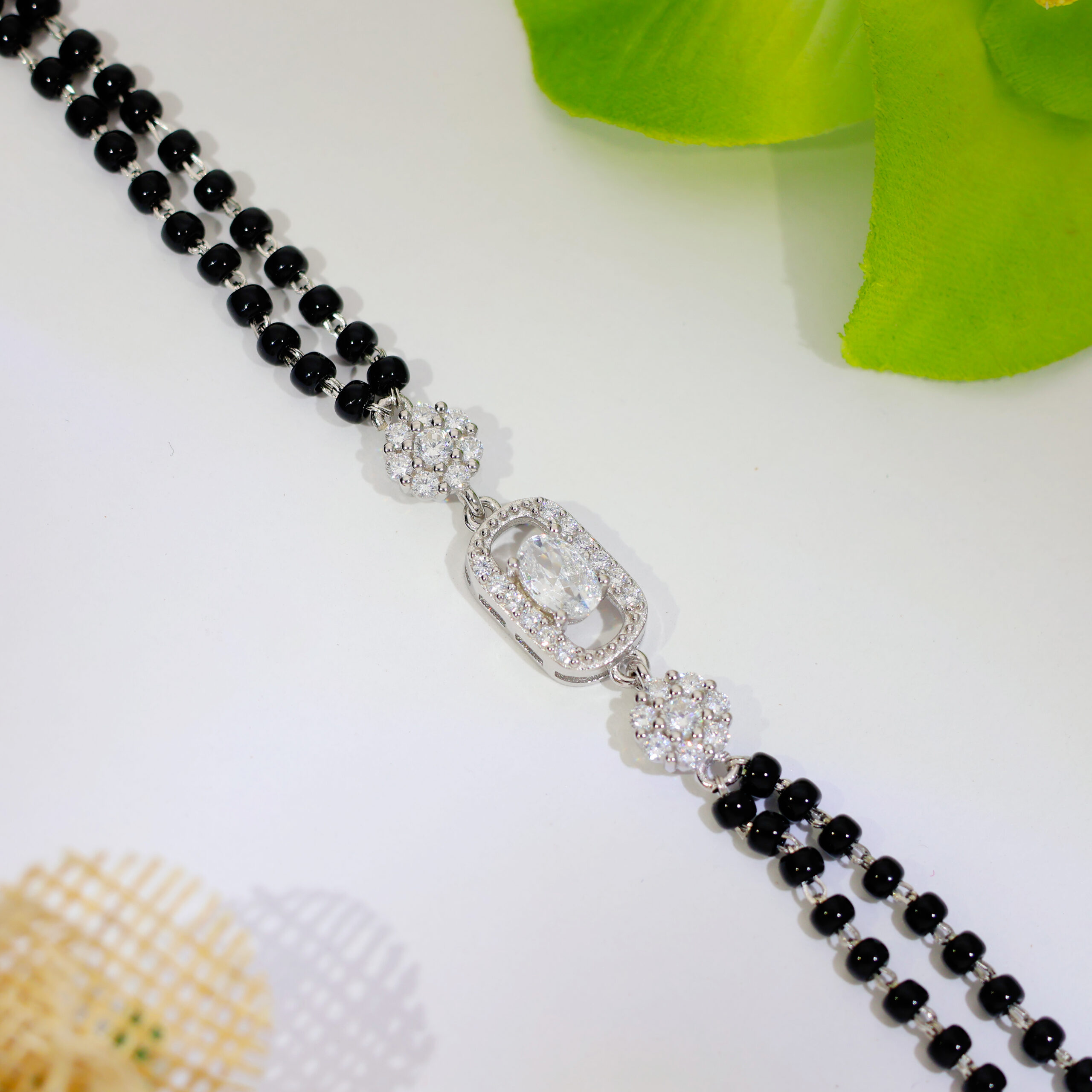 Oval Halo Charm ladies bracelet - Image 5