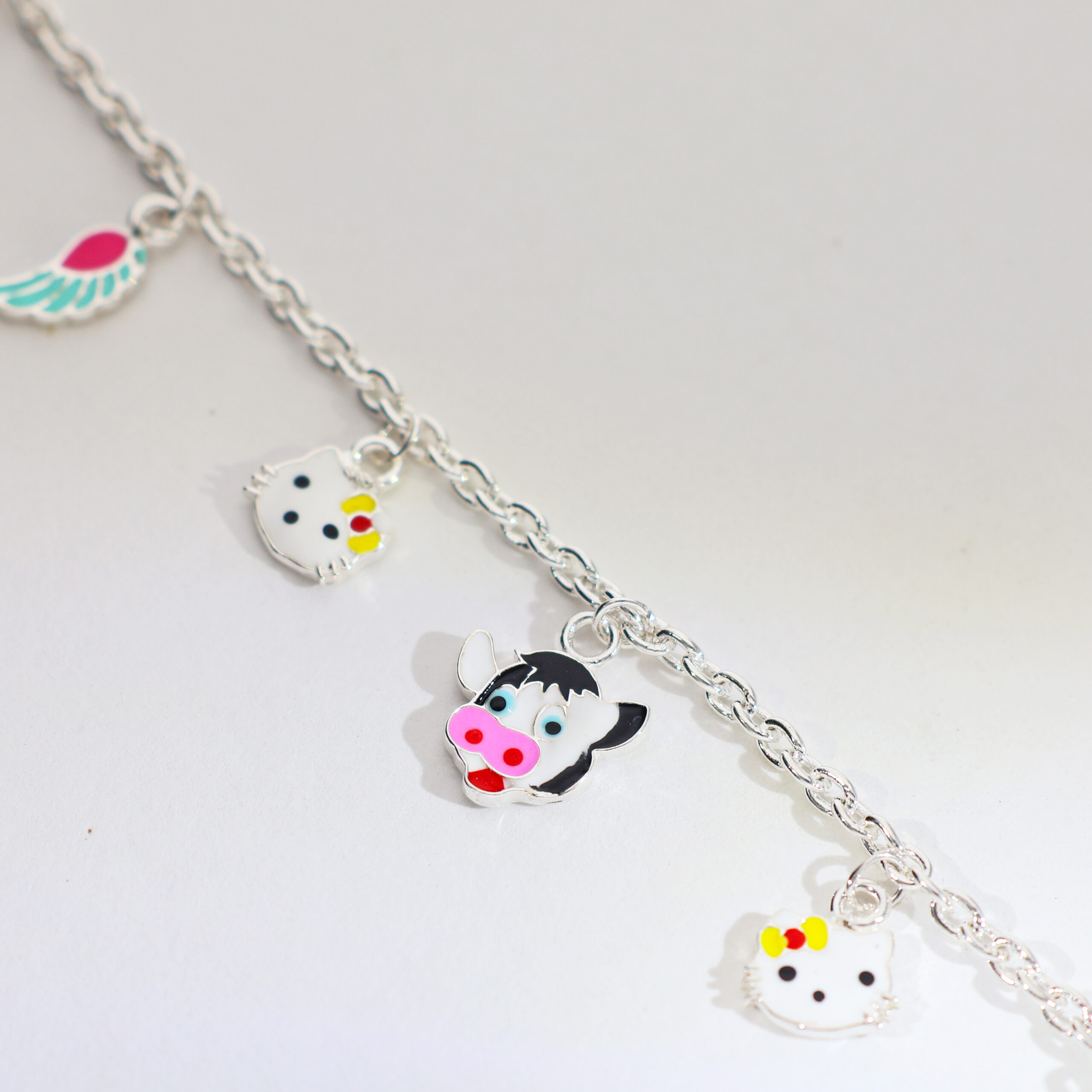 Moo & Kitty Charms baby bracelets - Image 2
