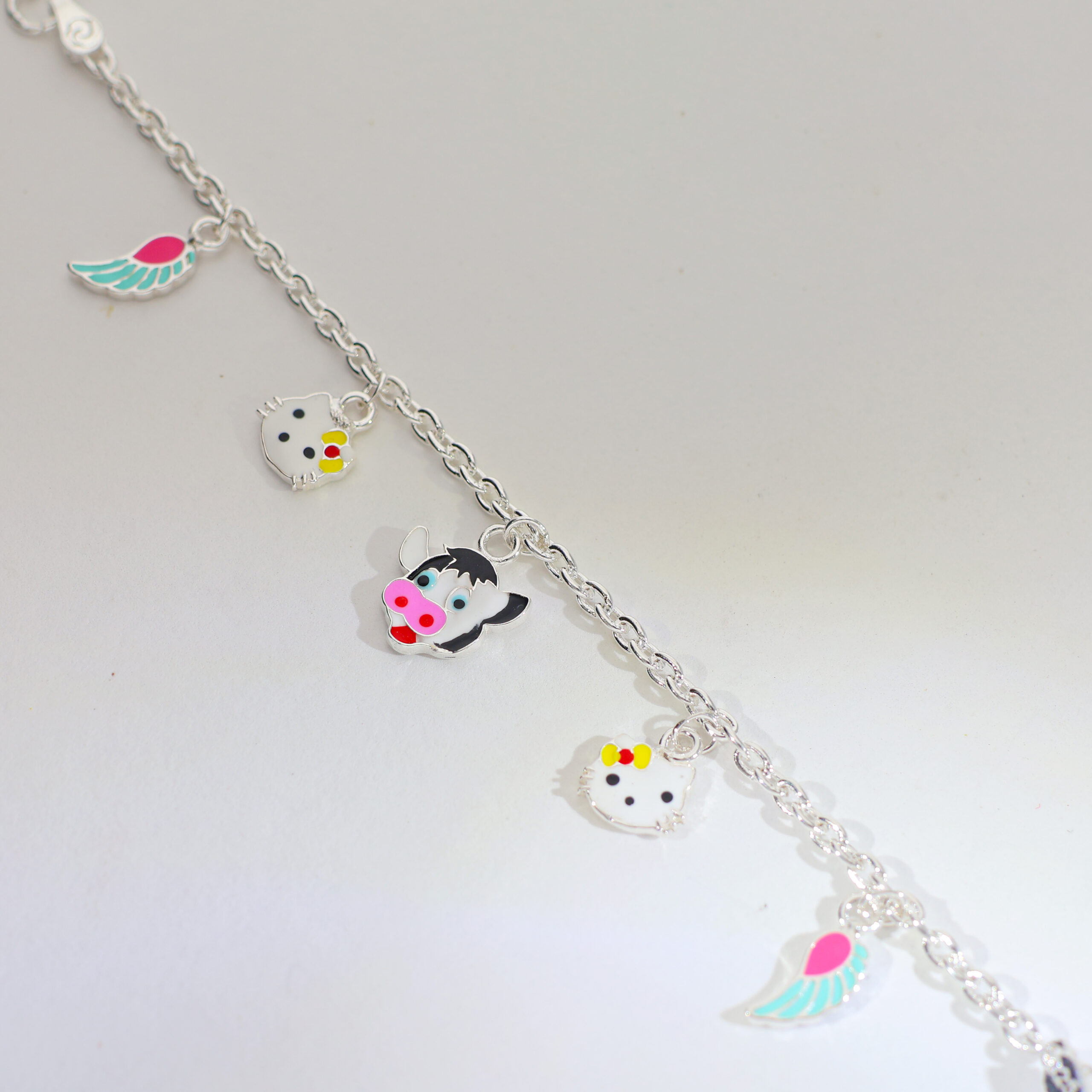 Moo & Kitty Charms baby bracelets - Image 3