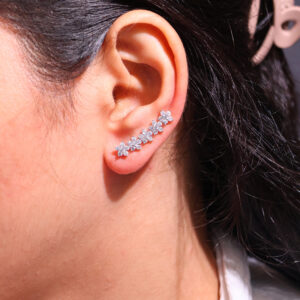Star Bloom Row ladies Ear Cuffs