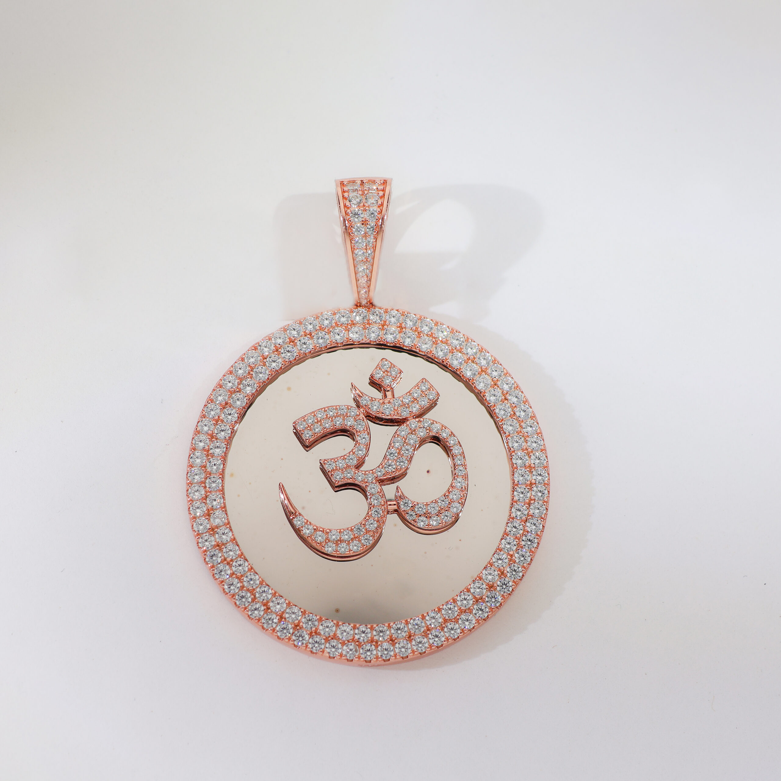 God Grace Om Round Pendant/ Without Chain - Image 4