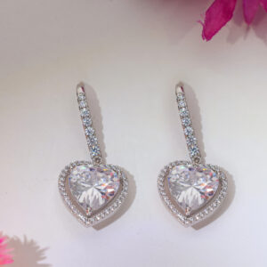 Heart Halo ladies Earring