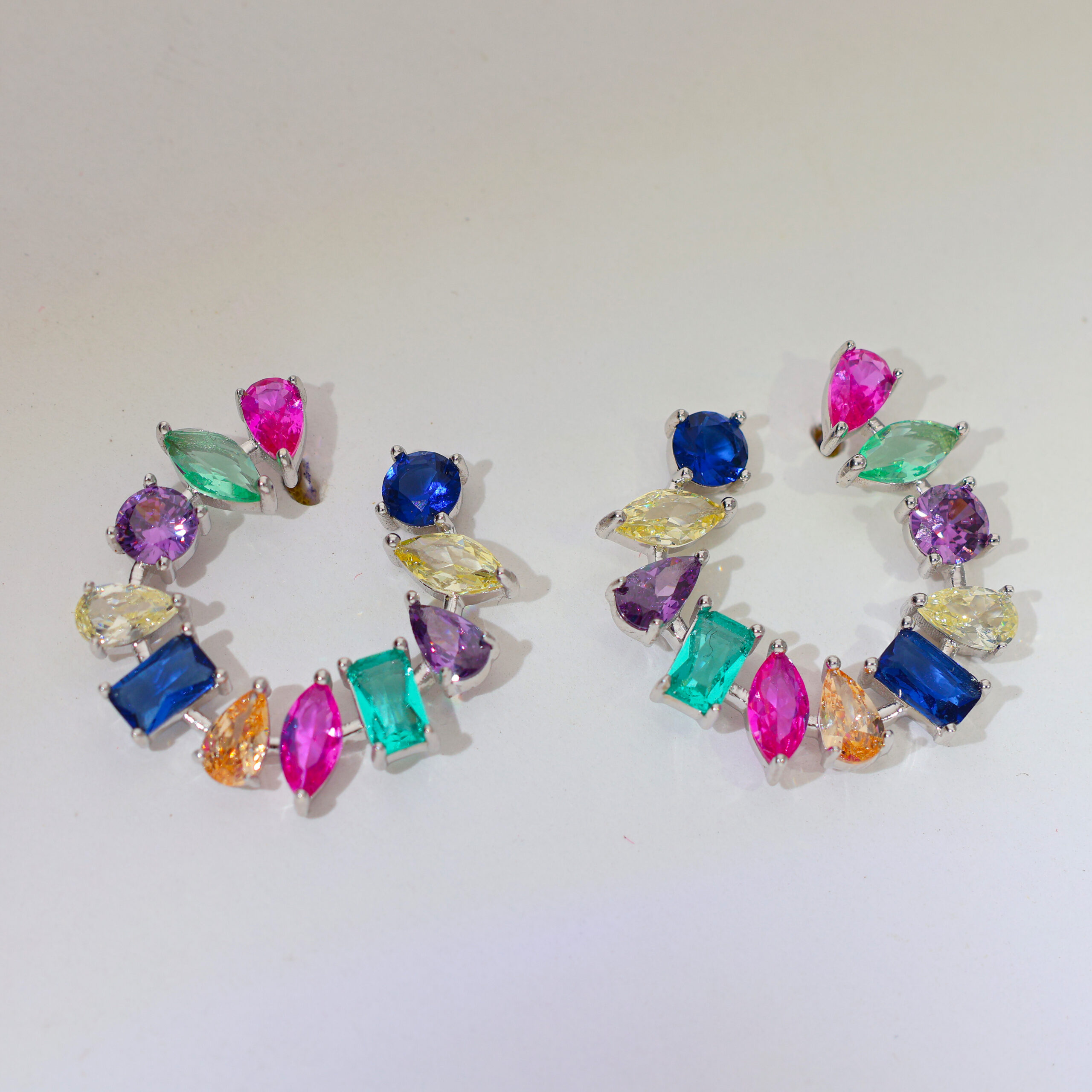 MultiGem Glow Ladies Earring - Image 2