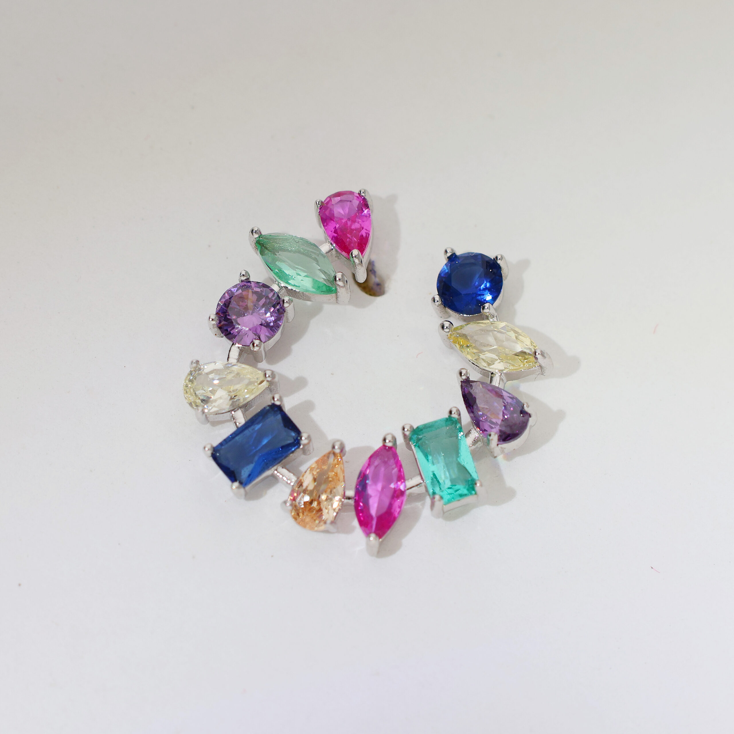 MultiGem Glow Ladies Earring - Image 3