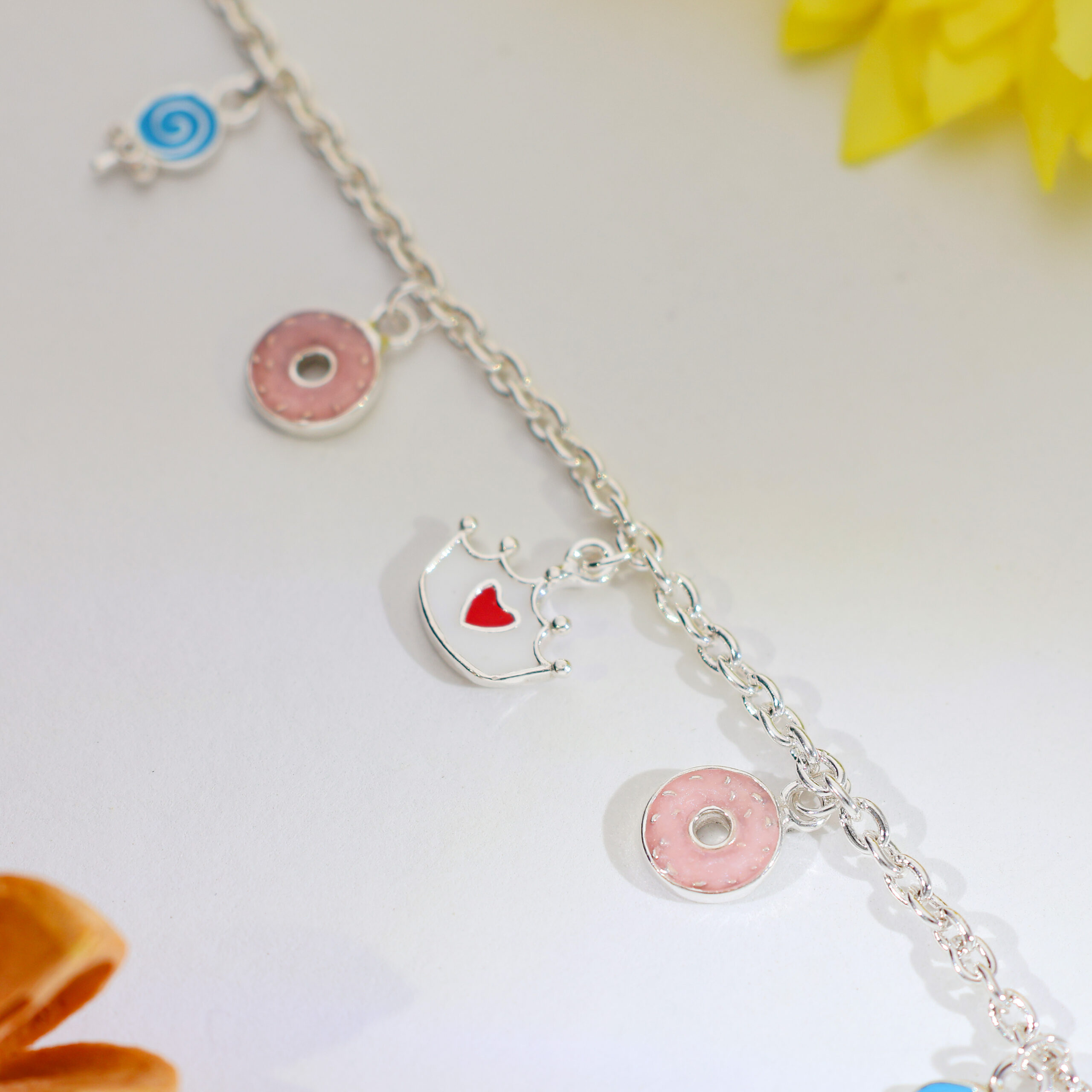 Donut & Lollipop Love baby bracelets