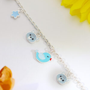 Kitty & Bird baby bracelete