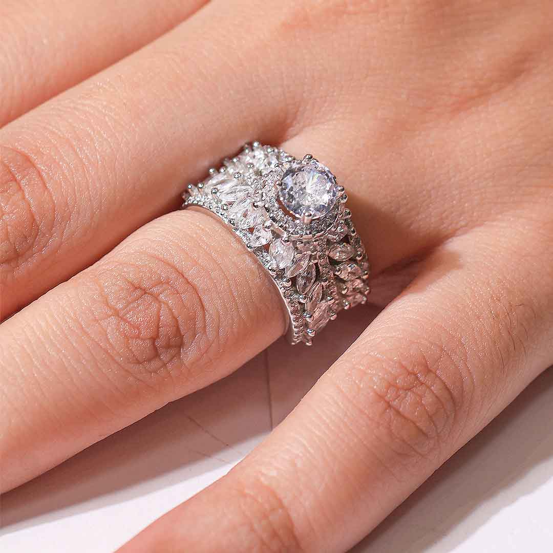 Starlight Crown ladies ring