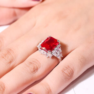 Red Empress Ladies Ring