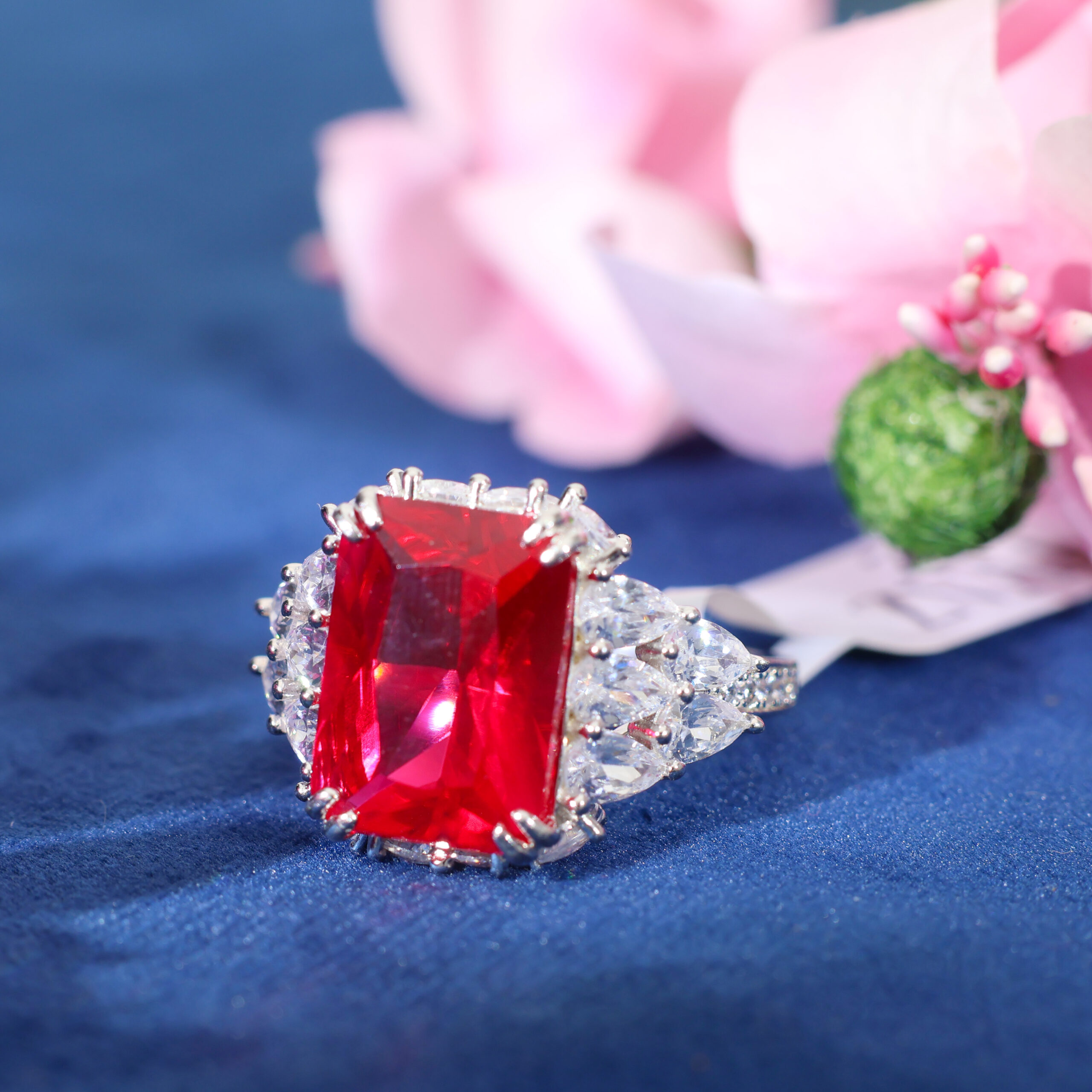 Red Empress Ladies Ring - Image 6