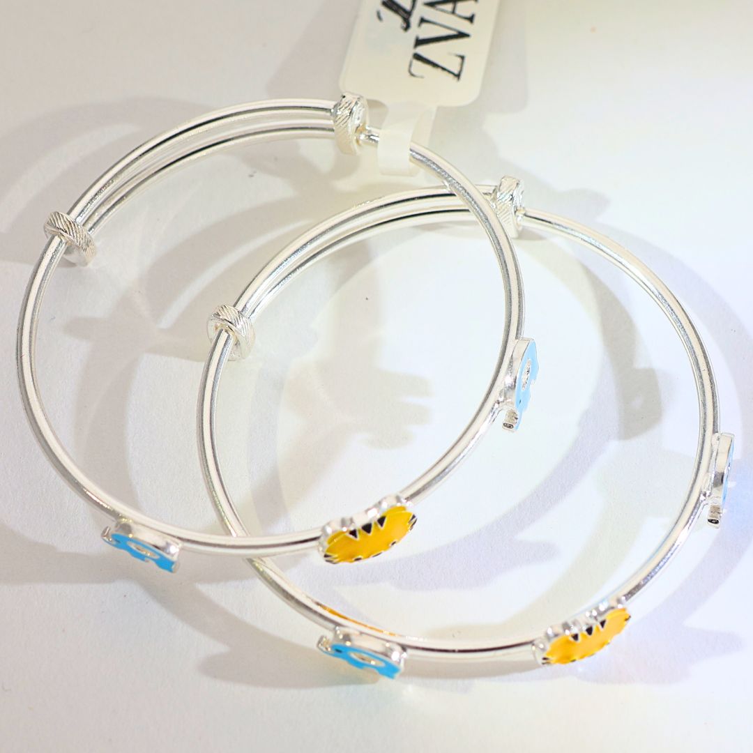 Tiny Tiger & Blue Elephant baby kangan - Image 7