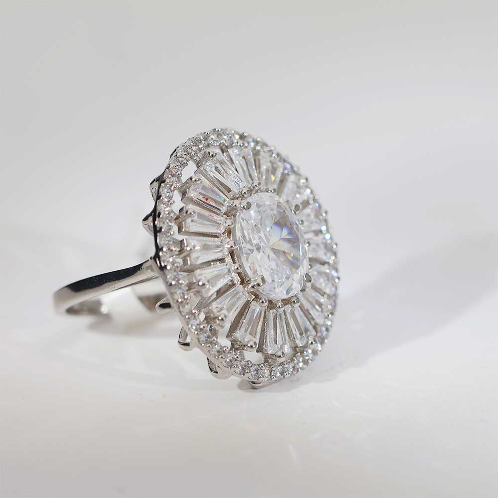 Starlight Crown Ladies Ring - Image 5