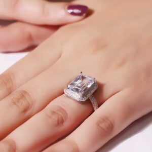 Mirror Halo Ladies Ring
