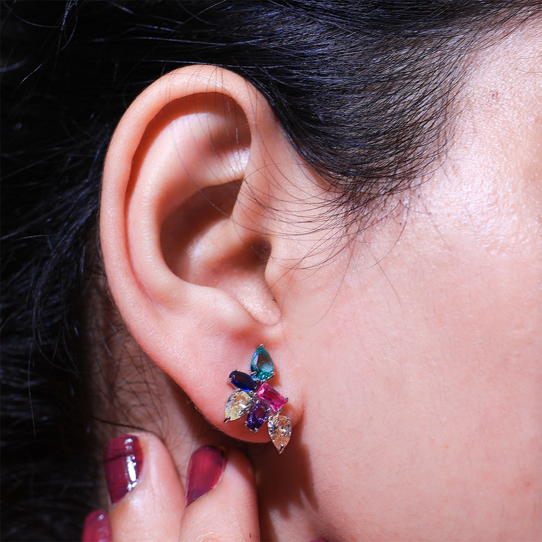 Colorburst Flora Earring - Image 5