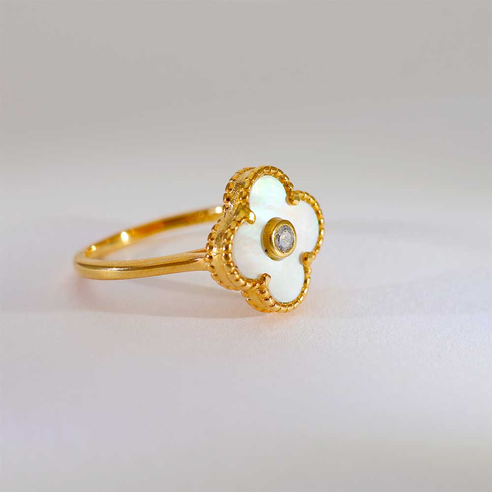 Moon Petal ladies ring - Image 5