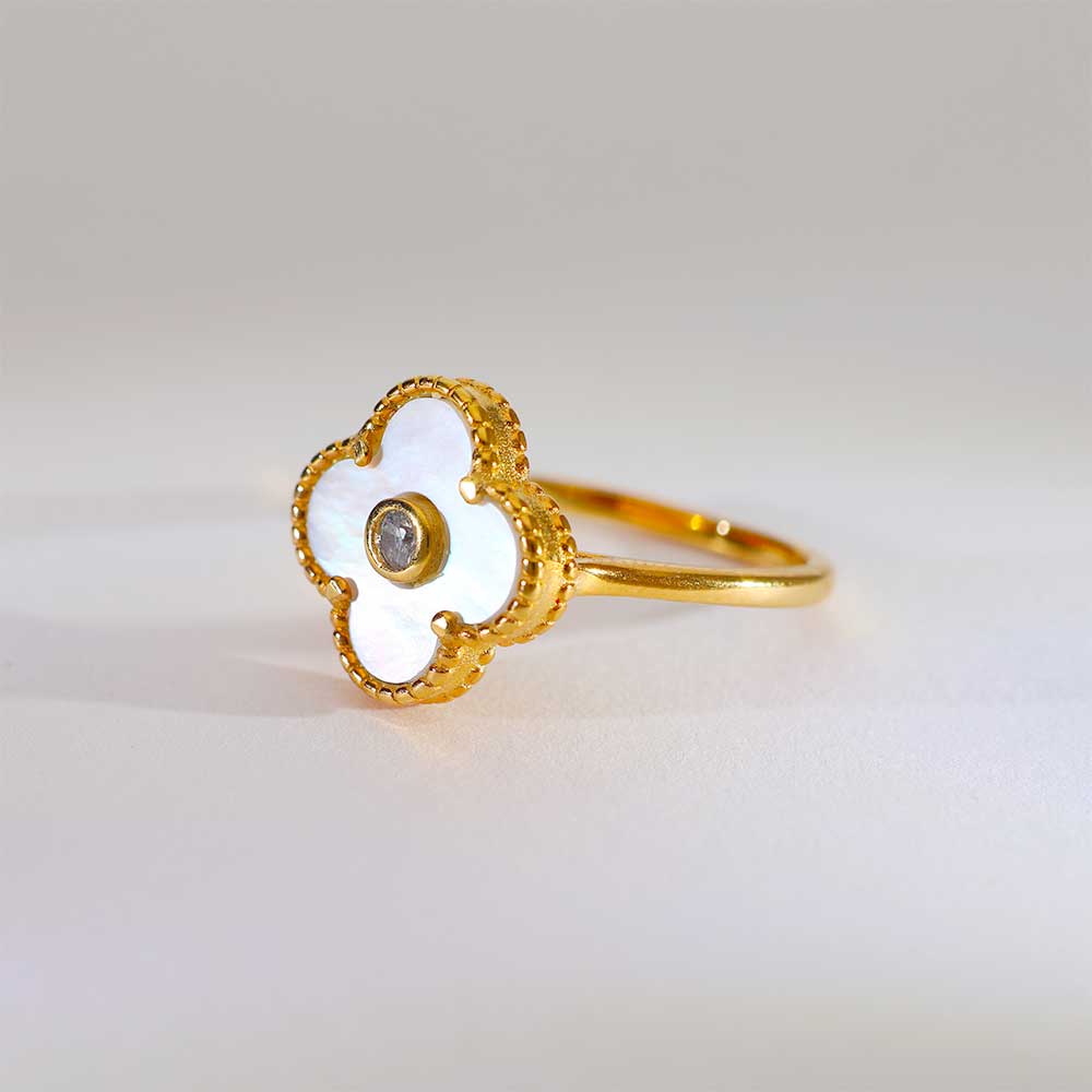 Moon Petal ladies ring - Image 4