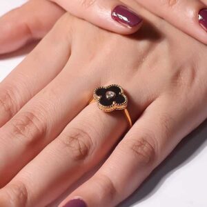 Black Clover Glow ladies ring