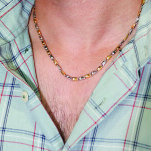 Twinkle Plate Two-Tone chain