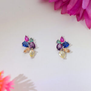 Prism Petal Mini Earring