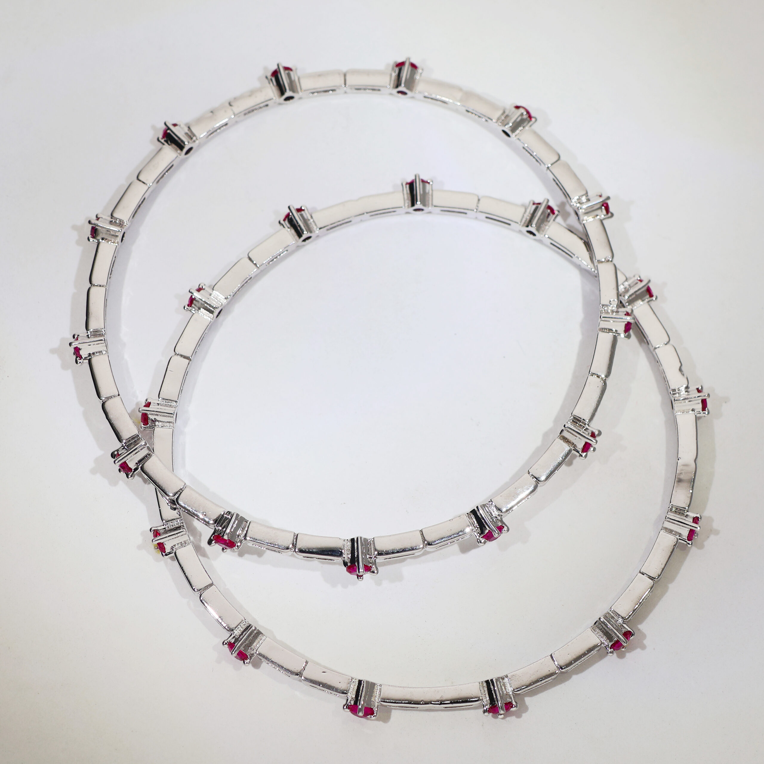 Rose Glow Classic Ladies Bangles - Image 4