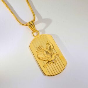 Royal Eagle Gold Pendant