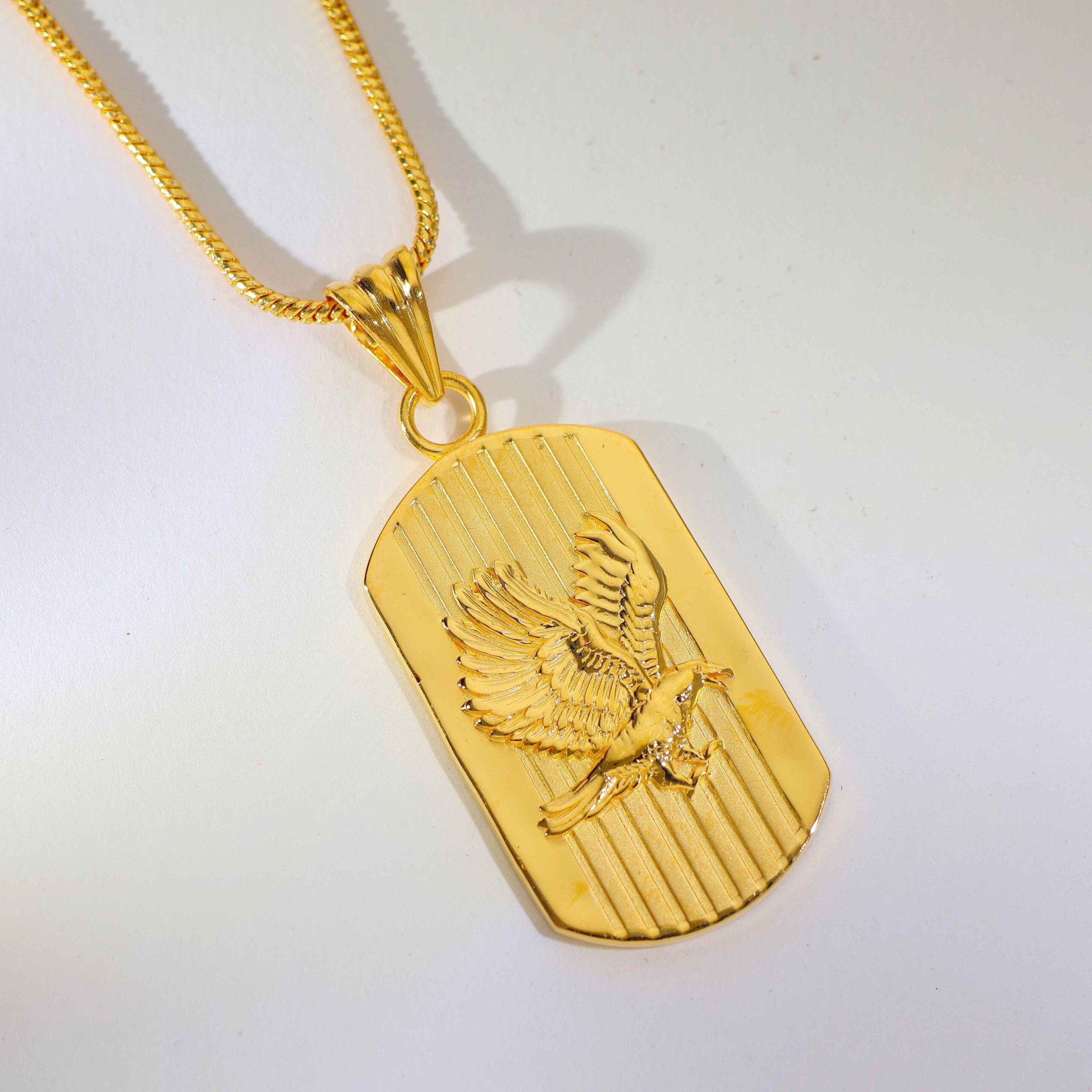 Royal Eagle Gold Pendant