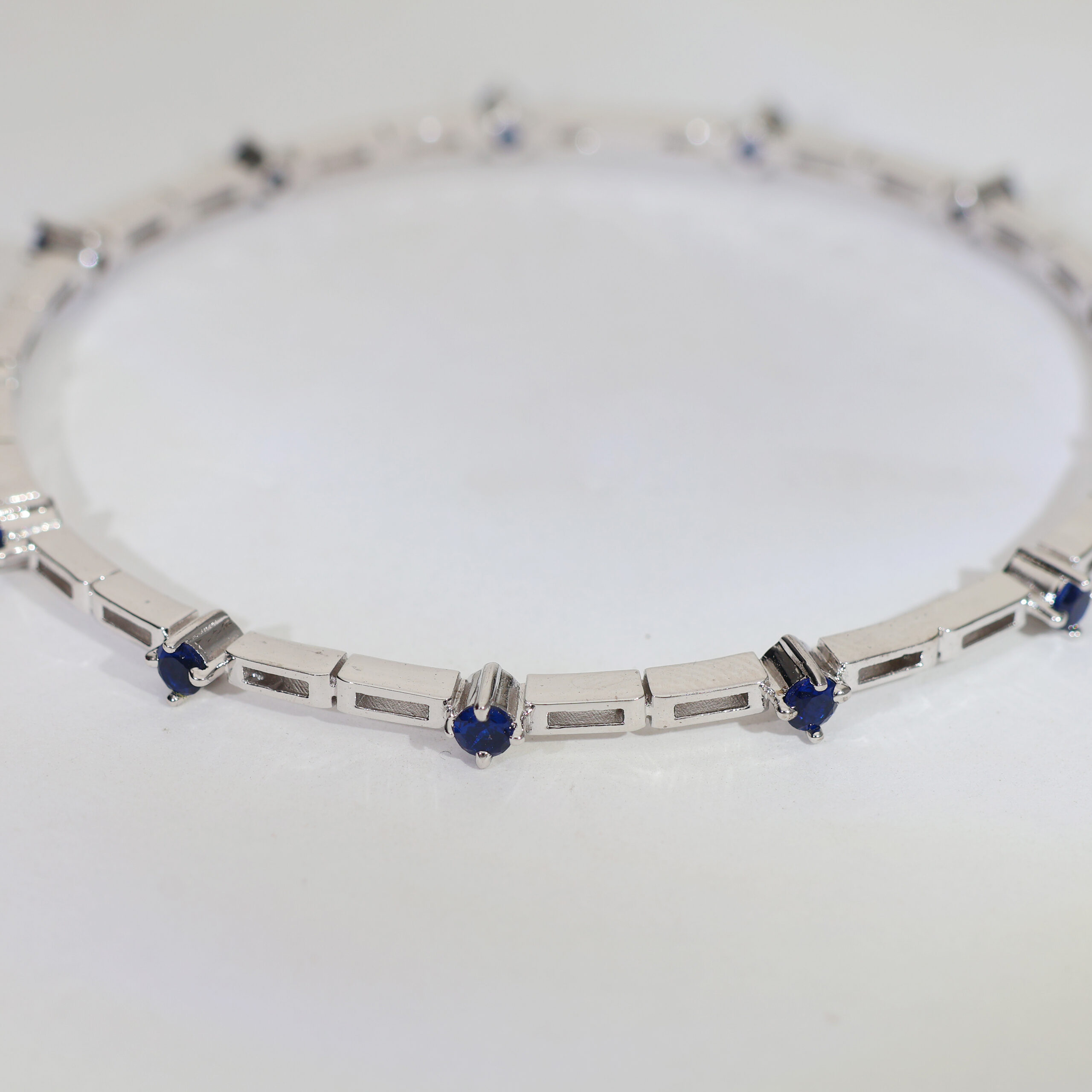 Blue Dot Bar Ladies Bangles - Image 4