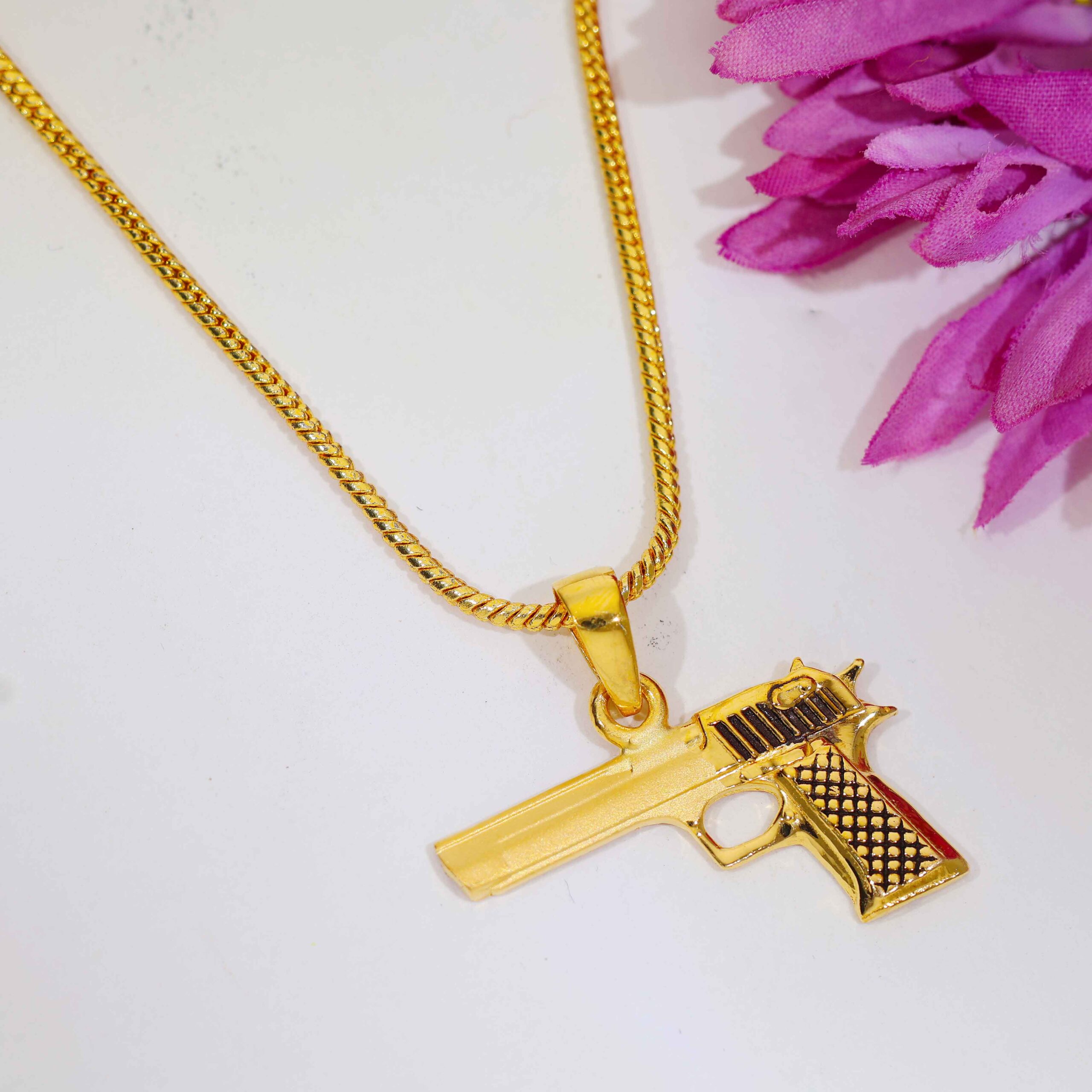 Royal TriggerStyle Gents Gold Pendant - Image 4