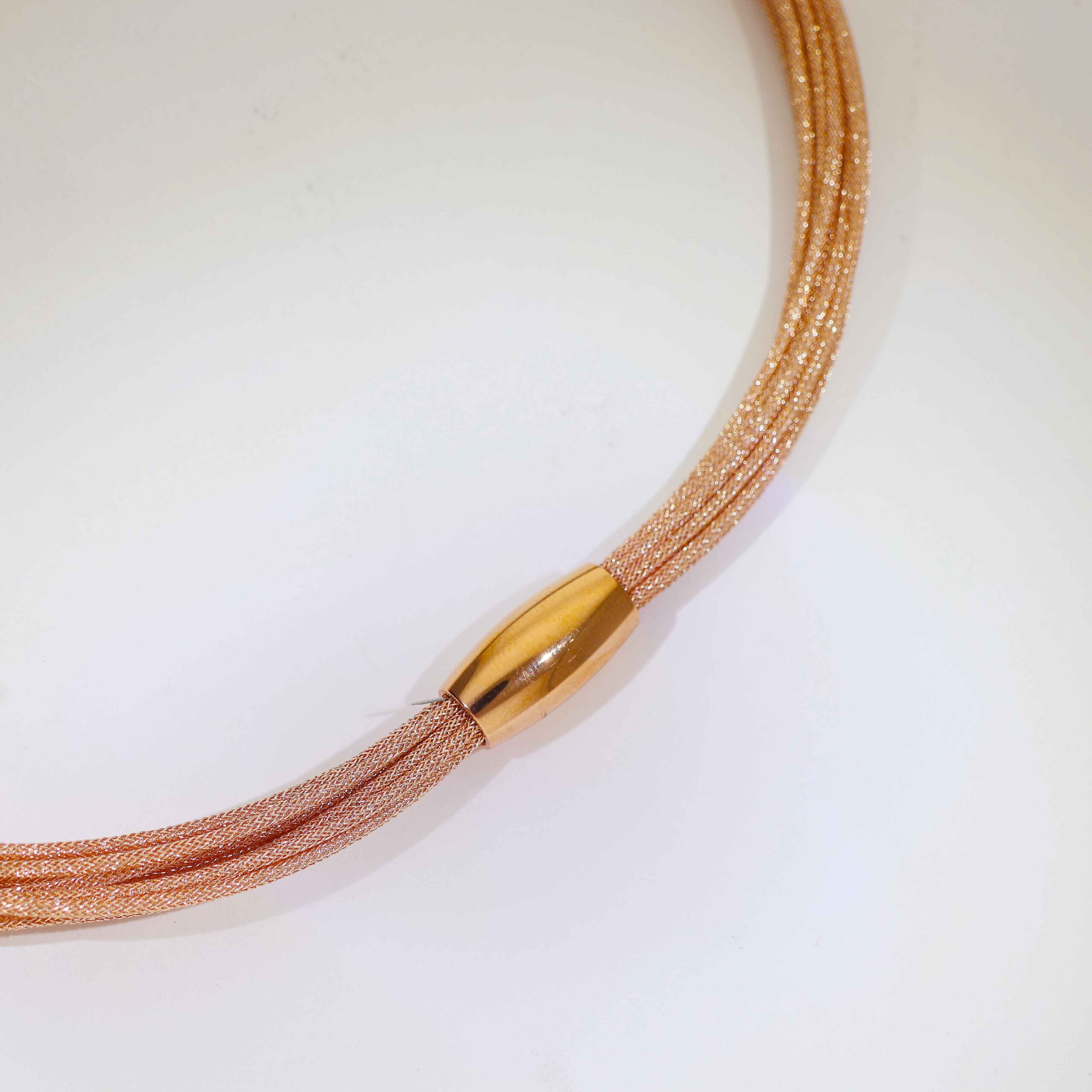 Rose Velvet Ruby Ladies Necklace Set - Image 5