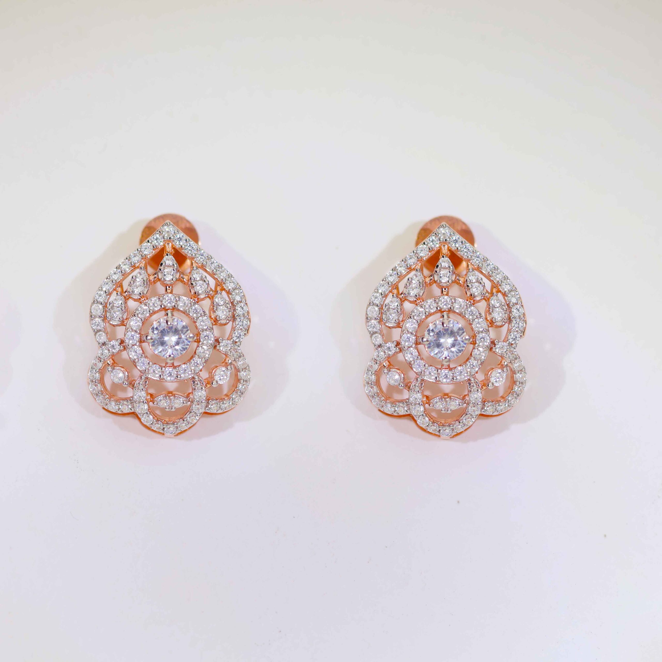 Rose Velvet Ruby Ladies Necklace Set - Image 11