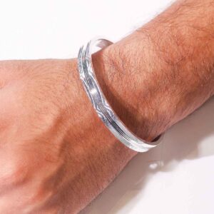 Urban Shine Silver Gents Kadha