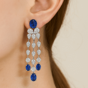 Eternal Gleam Drop Earrings