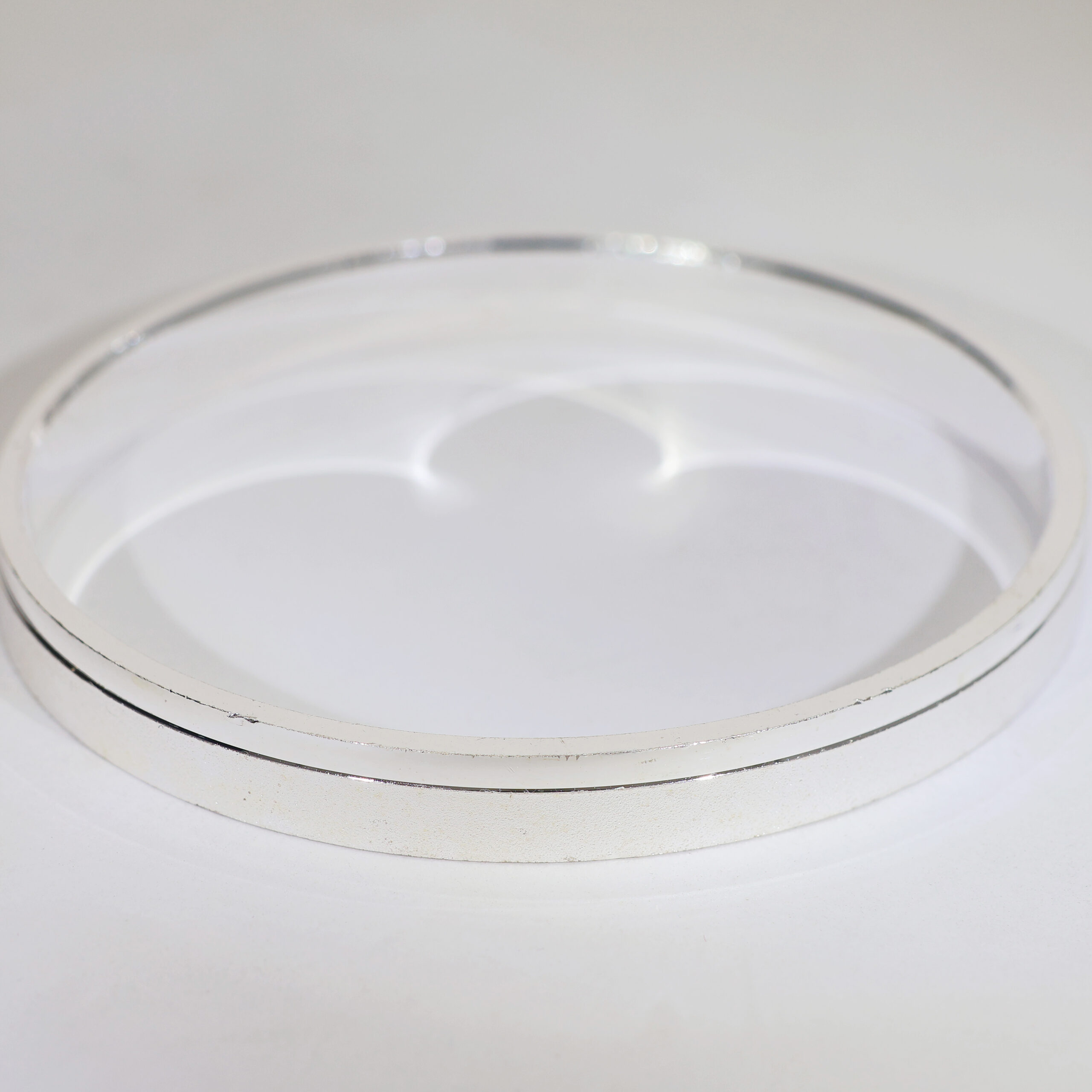 Classic Plain Silver Gents Kadha - Image 4